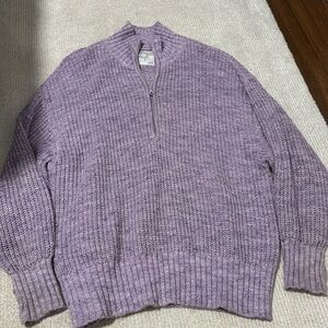 Aerie quarter zip sweater